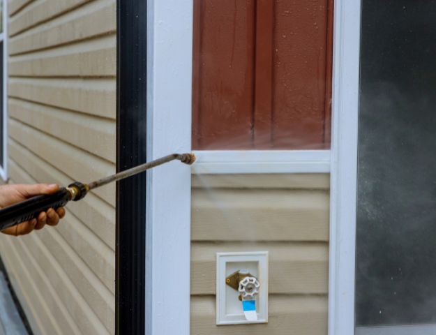 Soft Washing a Home in Nashville, TN